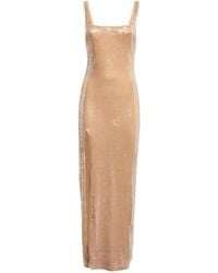 STAUD - Sequinned Le Sable Maxi Dress - Lyst