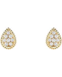 Boucheron - And Diamond Serpent Bohème Stud Earrings - Lyst