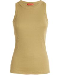 MAX&Co. - Ribbed Fragola Tank Top - Lyst