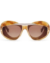 Loewe - Double-frame Wing Sunglasses - Lyst