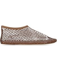 Christopher Esber - Mesh Embellished Minette Ballet Flats - Lyst
