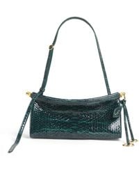 Alaïa - Small Snakeskin Le Click East West Shoulder Bag - Lyst