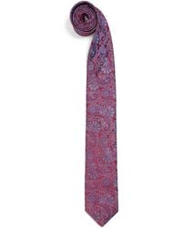 Eton - Silk Paisley Tie - Lyst