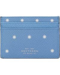 Smythson - Panama Leather Stars Card Holder - Lyst