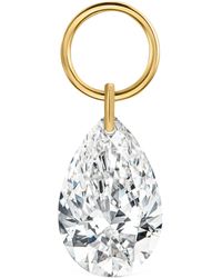 Maria Tash - Pear Floating Diamond Charm - Lyst