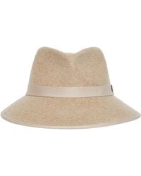 Max Mara - Wool Felt Trilby Hat - Lyst