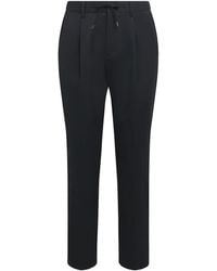 Herno - Technical Drawstring Trousers - Lyst