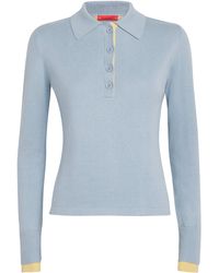 MAX&Co. - Cotton-Cashmere Polo Sweater - Lyst