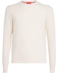 Isaia - Cashmere Crew-Neck Sweater - Lyst