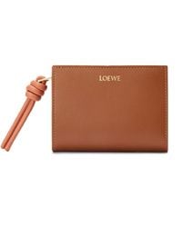 Loewe - Leather Knot Wallet - Lyst