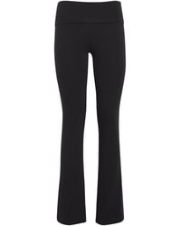 Skims - Cotton Jersey Foldover Trousers - Lyst