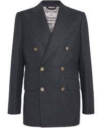 Vivienne Westwood - Virgin Wool-Blend Captain Blazer - Lyst