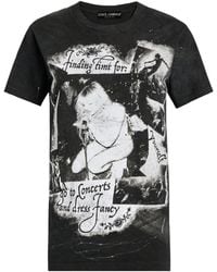 Dolce & Gabbana - Dolce&Gabbana Printed Cotton T-Shirt - Lyst