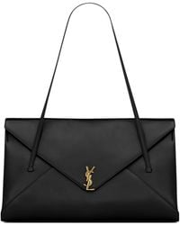 Saint Laurent - Large Leather Simone Shoulder Bag - Lyst