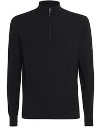 Colombo - Kid Wool Quarter-Zip Sweater - Lyst