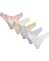 Skims - Fits Everybody Lace Thong - Lyst