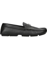 Dolce & Gabbana - Leather Driver Loafers - Lyst