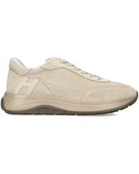 Hogan - Suede H719 Allacciato Sneakers - Lyst
