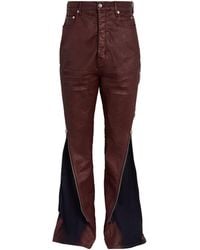 Rick Owens - Waxed Bolan Banana Jeans - Lyst