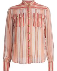 Zimmermann - Rebellion Bohemian Stripe Shirt - Lyst