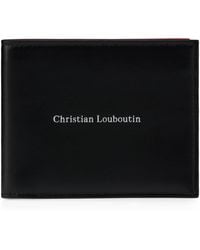 Christian Louboutin - Canopy Leather Bifold Wallet - Lyst