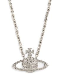Vivienne Westwood - Embellished Bas Relief Necklace - Lyst