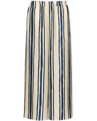 Weekend by Maxmara - Silk Wide-Leg Trousers - Lyst