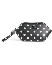 Ganni - Recycled Leather Bou Coin Purse - Lyst
