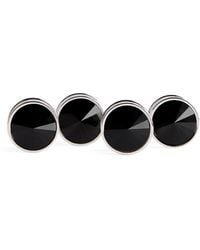 Babette Wasserman - Rhodium-Plated Galileo Stud Cufflinks - Lyst