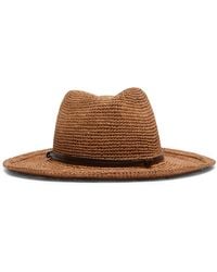Weekend by Maxmara - Woven Fedora Hat - Lyst