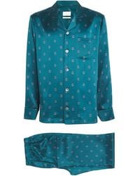 Harrods - Silk Jewel Print Pyjama Set - Lyst