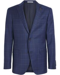 Pal Zileri - Wool Check Blazer - Lyst