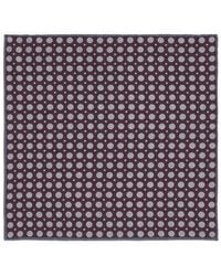 Eleventy - Cotton-Wool Geometric Pocket Square - Lyst