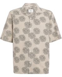 NN07 - Linen-Organic Cotton Ole Shirt - Lyst