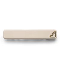 Prada - Plexiglass Logo Hair Clip - Lyst