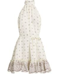 Devon Windsor - Bandana Print Selma Mini Dress - Lyst