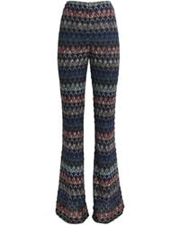 Missoni - Stripe Flared Trousers - Lyst