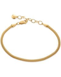 Monica Vinader - Vermeil Heirloom Bracelet - Lyst