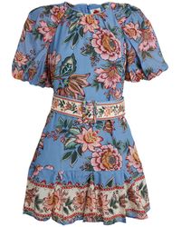 FARM Rio - Wonderful Bouquet Mini Dress - Lyst