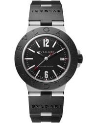 BVLGARI - Aluminium Titanium Watch 40mm - Lyst