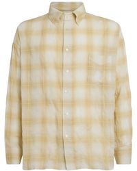 Picante - Cotton Crinkle Check Rocco Shirt - Lyst
