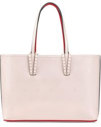 Christian Louboutin - Cabata Small Leather Tote Bag - Lyst