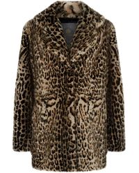 Lilly E Violetta Mink Fur Coat - Natural