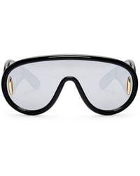 Loewe - X Paula'S Ibiza Wave Mask Sunglasses - Lyst