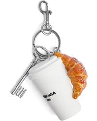 Balenciaga - Coffee Cup Bag Charm - Lyst
