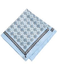 Weekend by Maxmara - Silk Geometric Print Square Scarf - Lyst