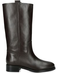 Aeyde - Leather Theo Knee High Boots - Lyst