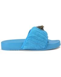 Kurt Geiger - Terry Eagle Puff Slides - Lyst