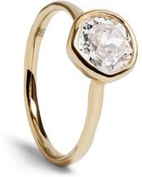 Monica Vinader - And Diamond Siren Ring - Lyst
