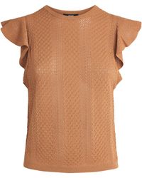 PAIGE - Ruffled Margo Tank Top - Lyst